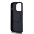 DKNY PU Leather Stack Logo Magsafe Case for iPhone 15 Pro Max Black — Foto 4