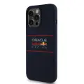 Red Bull Silicone Horizontal Logo phone case for iPhone 13 Pro with MagSafe support navy Photo