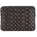 Bag Guess Sleeve 14" Peony Pocket Triangle black Foto 1