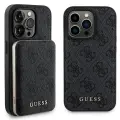 Zestaw Guess GUBPM5P13L4GEMGK iPhone 13 Pro 6.1" hardcase + Powerbank 5000mAh MagSafe czarny|black 4G Metal Logo Фото num