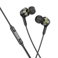 Borofone Earphones BM90 Miller with microphone black Foto 1