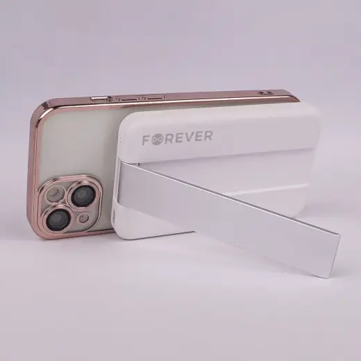 Forever MACS-100 magnetic wireless charging station with power bank white 5in1 Фото num