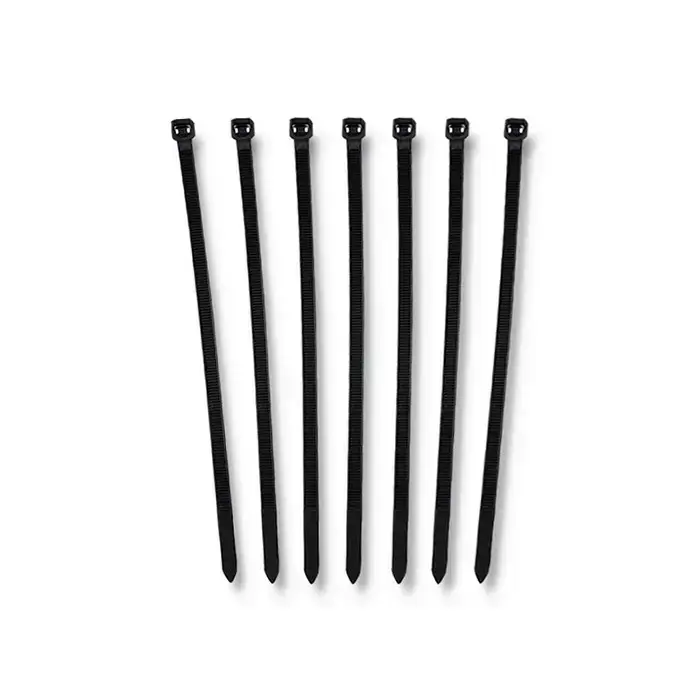 Qoltec Self-locking cable tie | 7.2*200mm | 50 pcs. | Nylon66 | UV | Black Foto 6