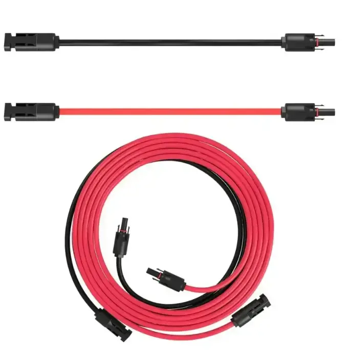 MC4 Extension Cable (red+black) 10 meters long 4mm² BLUETTI