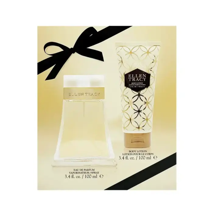 Set Ellen Tracy: Classic, Eau De Parfum, For Women, 100 ml + Classic, Hydrating, Body Lotion, 100 ml