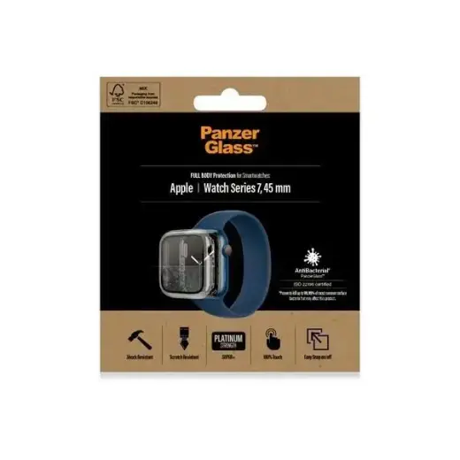 PanzerGlass Full Body Apple Watch 7|8 45mm transparent AB 3659 Foto 4