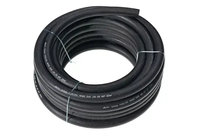 Rubber fuel hose reinforced 3-layer fi 12,7 mm/1 mb (10m w rolce/ in roll)