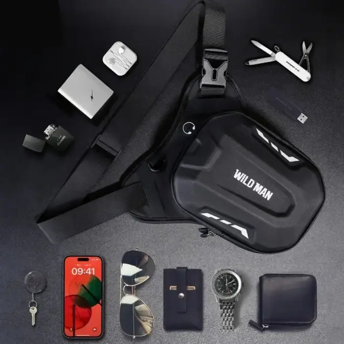 WILDMAN traveling bag for bike frame with zipper 1L (4 "- 7") M20 green Photo