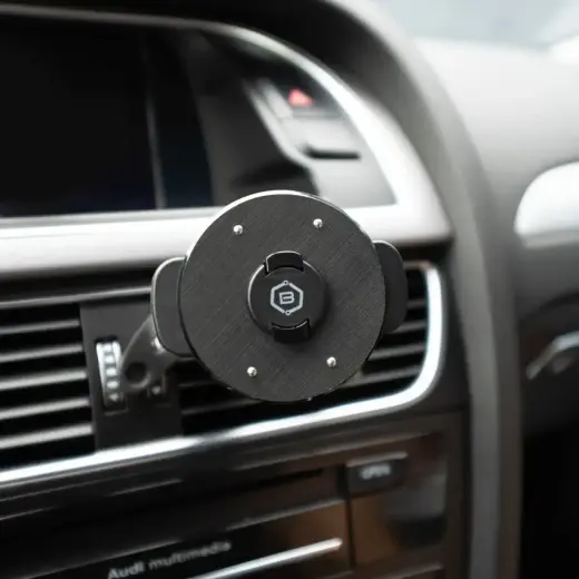 Blavec Car holder BH-15 Quick Lock Magsafe to air vent (BH15-QLMAVB) black Foto 4