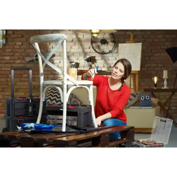 Instrumentu kaste ar 3 organaizeriem Stack'N'Roll Set 3 Organizers 48,1x33,2x23,3cm Foto 3