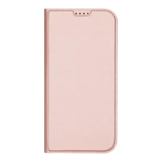 Dux Ducis Skin Pro iPhone 16 Pro Max Case with Flip and Card Slot - Pink Foto 1