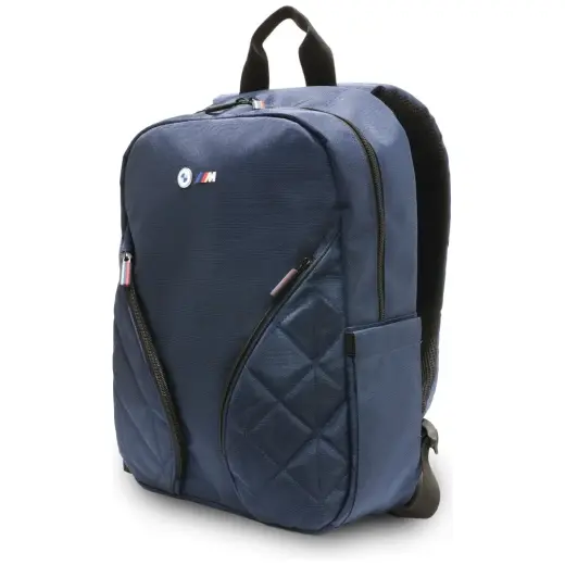 Backpack BMW Nylon Pockets & Metal Logo 16" navy Foto 2