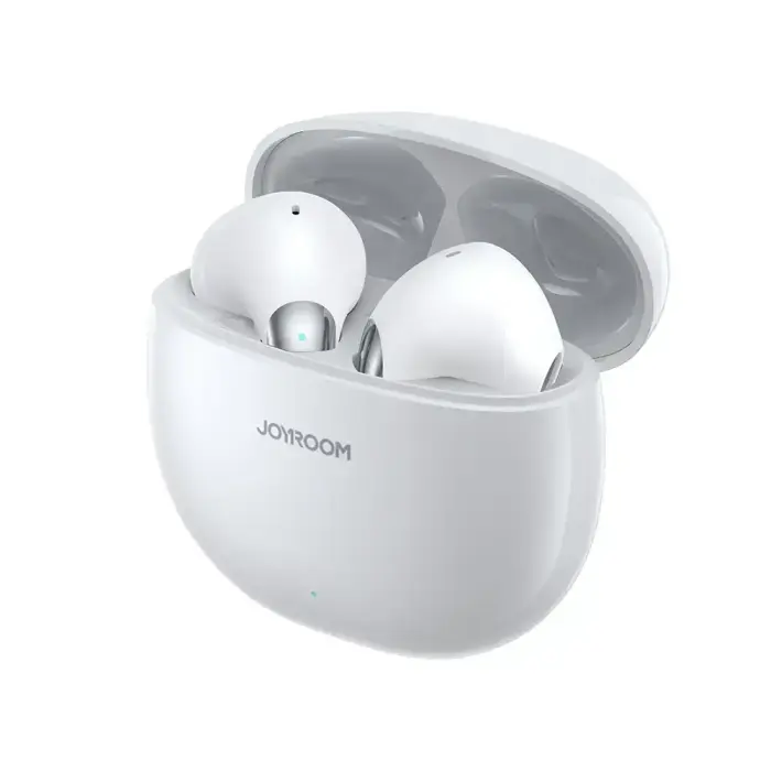Joyroom Jpods Series JR-PB1 TWS ENC IPX4 Wireless Headphones - White Foto 4