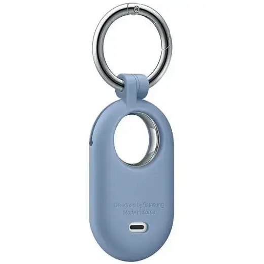 Samsung Galaxy SmartTag2 EF-PT560CLEGWW blue Silicone Case Foto 3