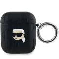 Karl Lagerfeld KLA2PGKIPK AirPods 1|2 cover czarny|black Monogram Karl Head Foto 1