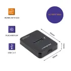 Qoltec Docking station SSD M.2 SATA| NGFF | USB 3.1 — Foto 3