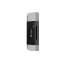 Devia card reader 2in1 EL239 USB/USB-C 2.0 black Foto 3
