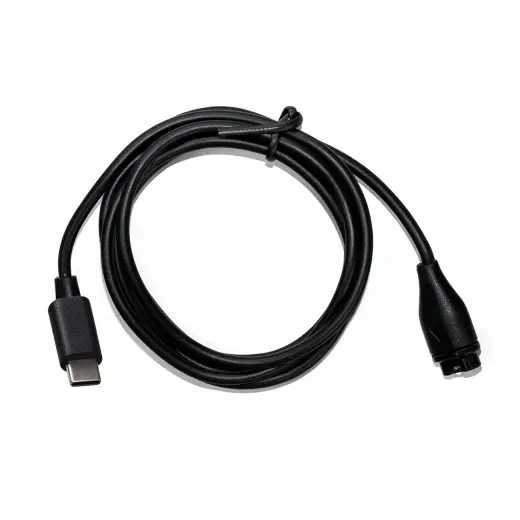 Магнитное зарядное устройство для смарт-часов Garmin с USB-C - черный Фото num