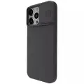 Nillkin CamShield Silky Silicone Case for Iphone 15 Plus black Фото num