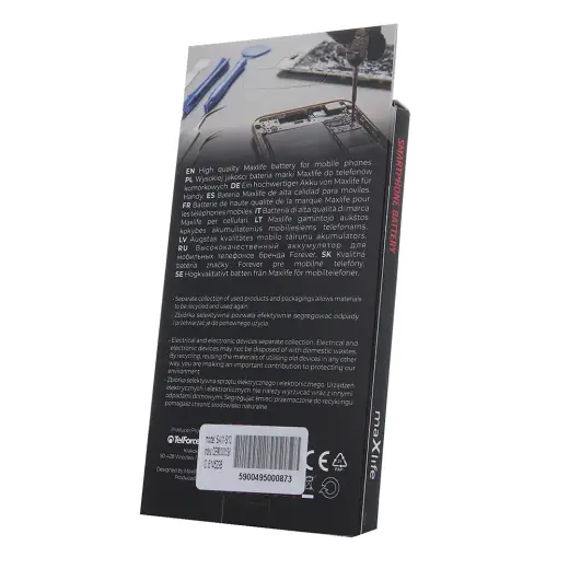 Maxlife battery for Samsung S10 EB-BG973ABU 3400mAh Foto 2