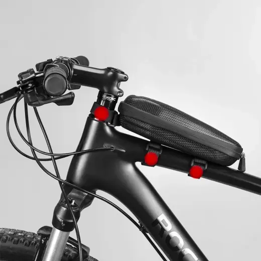 Rockbros B60 waterproof bicycle bag for frame - black Фото num
