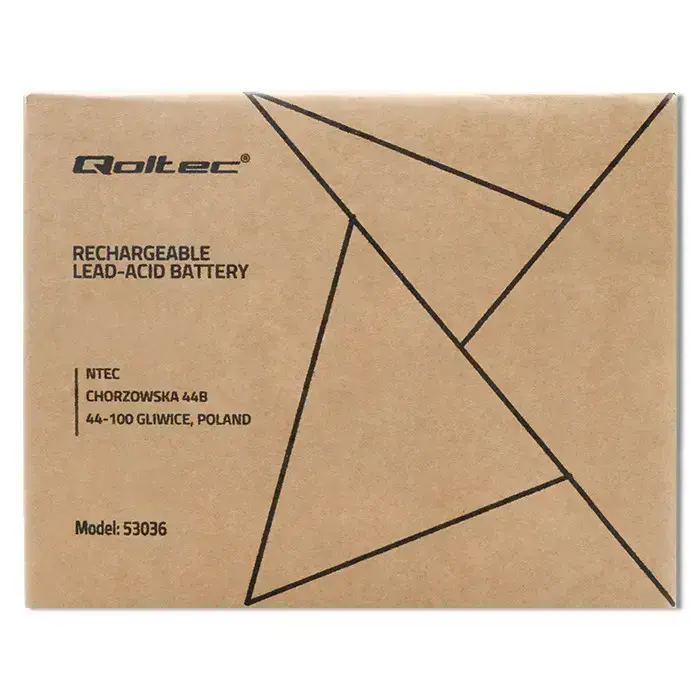 Qoltec AGM battery | 12V | 24Ah | Maintenance-free | Efficient| LongLife | for UPS, scooter Foto 11