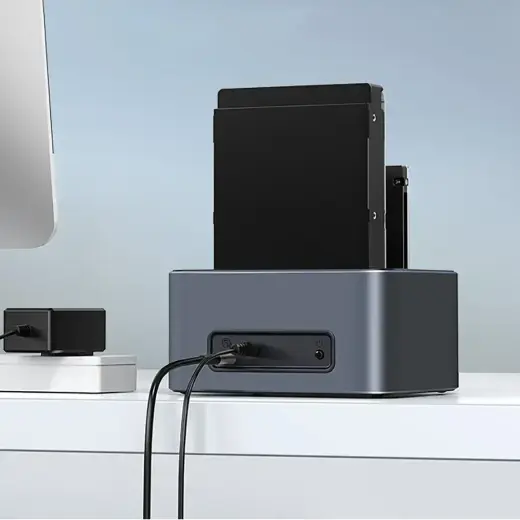 Orico 6656C3-C 5-Bay Docking Station with Offline Clone Function 2.5"/3.5" SATA HDD/SSD - Gray Foto 10