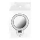 Phone stand CIRCLE MIRROR - stick-on - silver — Foto 2