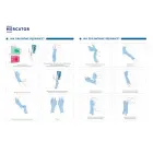 Nitrile protective gloves Nitrylex Basic size M 100 pcs — Photo 8