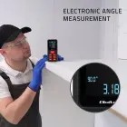 Qoltec Precise digital laser distance meter with an electronic level | LCD with backlight | 50m Foto 3