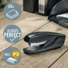 Skavotājs Leitz NeXXt, no pārstrādāta materiāla, 30 lapas, melns Foto 3