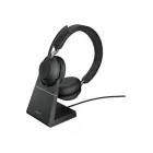 Jabra Evolve2 65 MS Stereo - headset - with charging stand — Foto 1