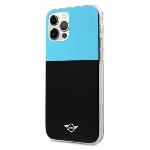 Mini MIHCP12MPCUCBLB iPhone 12|12 Pro 6,1" niebieski|blue hard case Color Block Photo