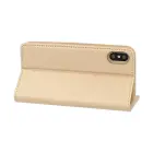 Smart Book MAGNET grāmatveida maciņš telefonam iPhone 12 Pro Max zelta krāsā — Foto 5
