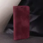 Smart Suede book type phone case for iPhone 11 dark red — Photo 8