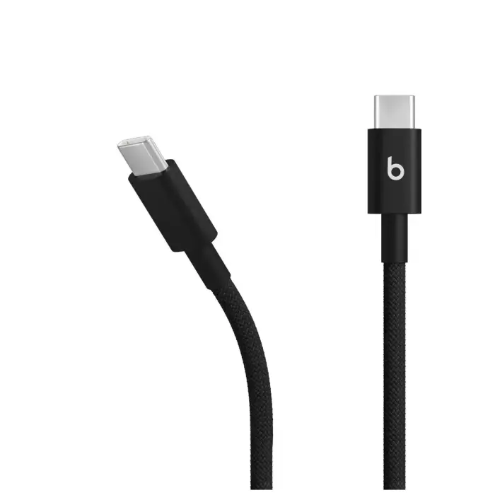 Kabelis Beats USB-C to USB-C Woven Cable Black