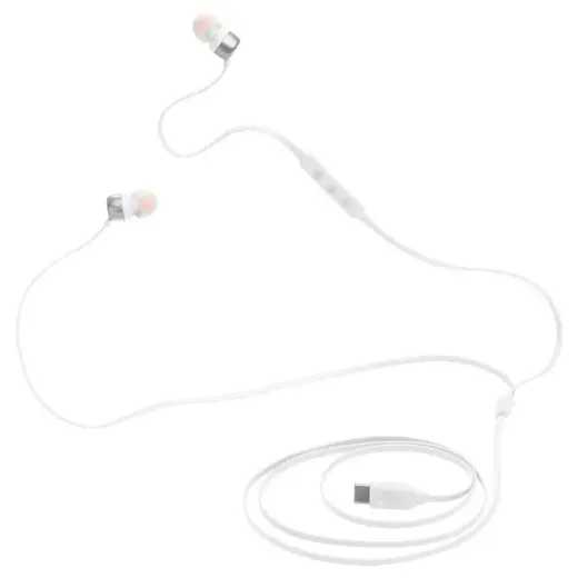 JBL Tune 310C In-Ear USB-C Headphones White Foto 6