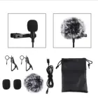 Jack Puluz tie microphone with clip PU425 1.5m USB-C Foto 3