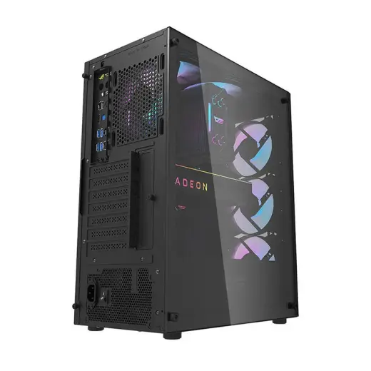 Darkflash DK352 Plus Computer Case with 4 fans (Black) Foto 3
