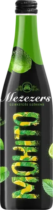 Bezalkoholisks gāzēts dzēriens MOHITO, Mežezers 0.5l (DEP)