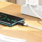 HOCO UA31E адаптер USB-C на Lightning | чёрный — Фото 4
