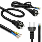 Qoltec SCHUKO CEE 7/7 power cable | copper Cu | stripped and soldered | 3x1.00 mm² | 1.8 m Foto 7