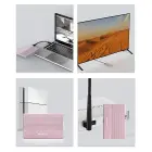 Qoltec Aluminium Enclosure | SSD HDD 2.5'' drive | SATA | USB 3.0 | Super speed 5Gb/s | 2TB | Pink Foto 6