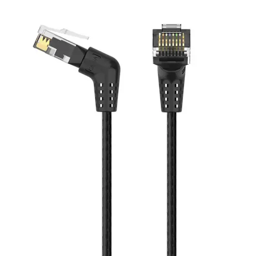Network Cable UTP Cat.6 Vention IBOBJ, RJ45 Ethernet, 5m (black) Foto 3