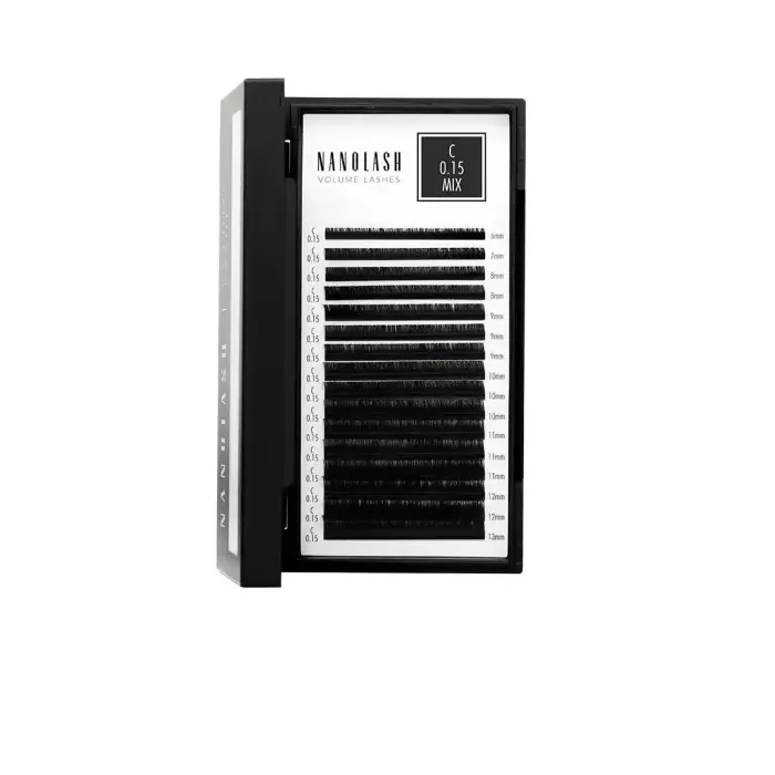 Nanolash - Volume Lashes Pestanas Postizas 015 C 6 13 Mm 1 U