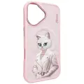 Nimmy Magnetic fashion cute pet phone case for iPhone 16 pink Photo