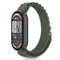 TECH-PROTECT NYLON PRO XIAOMI SMART BAND 8 | 9 | 10 | NFC ARMY GREEN Foto 1