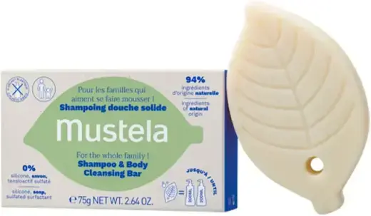 Mustela Shampoo & Body Cleansing Bar Foto 2