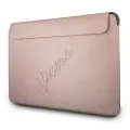 Original GUESS Laptop Sleeve Saffiano Script GUCS13PUSASPI 13 inches pink Фото num