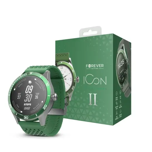 Forever Smartwatch  AMOLED ICON v2 AW-110 green Foto 9
